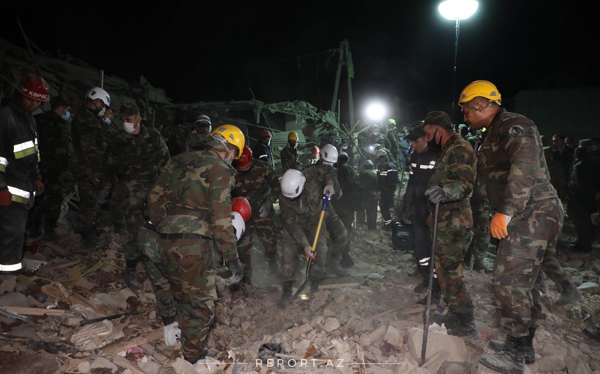 Gəncə terrorunda ölənlərin sayı 13-ə çatdı - yaralananlar var