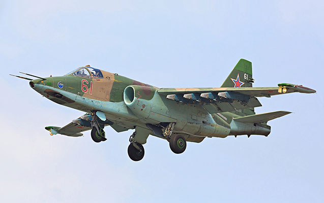 Bir saat əvvəl düşmənə məxsus Su-25 təyyarəsi məhv edildi