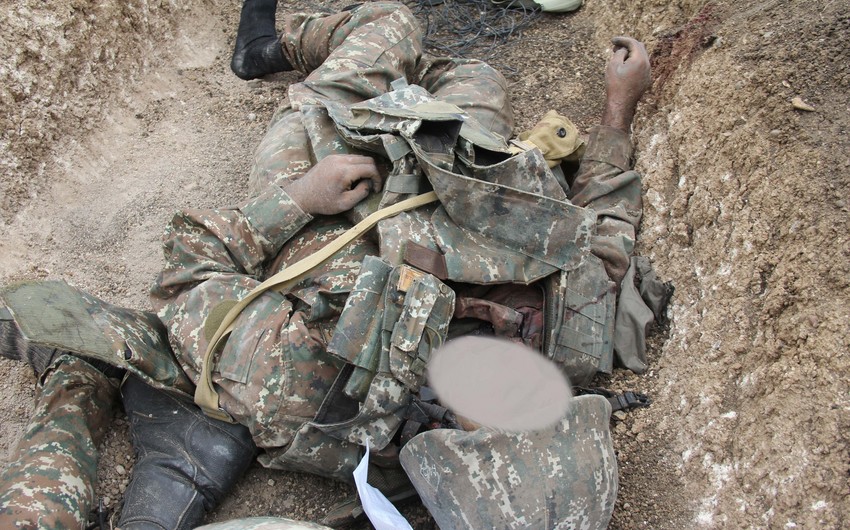 Hərbi komandiri də daxil olmaqla Ermənistanın daha 4 zabiti məhv edildi