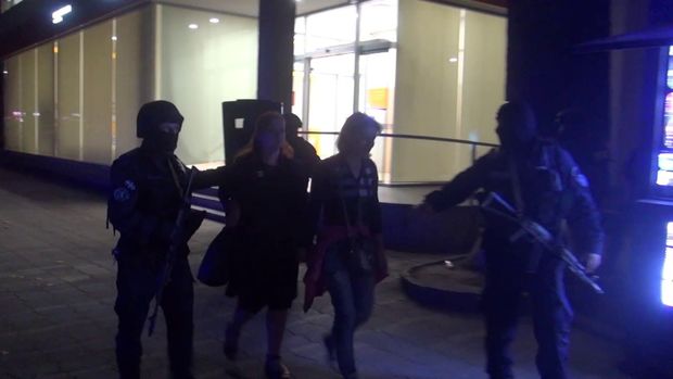 Gürcüstanda bankda girov götürülənlər xilas edildi: Cinayətkar saxlanıldı