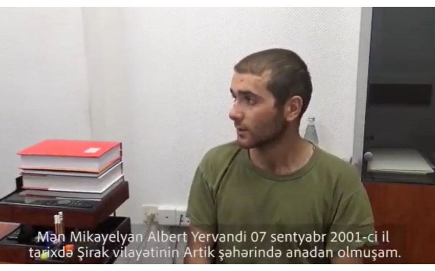 Erməni əsirdən şok etiraf: "Kürd əsilli muzdlulardan ibarət 1500 nəfər var idi" - VİDEO