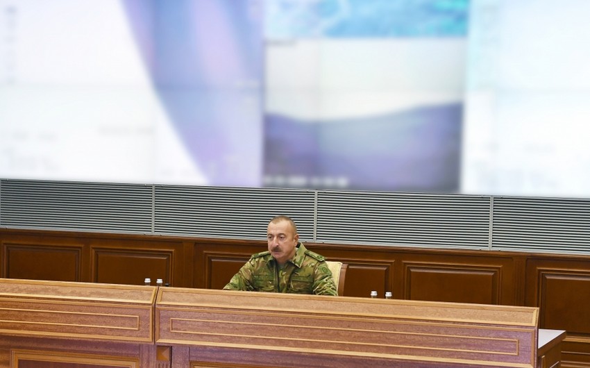 Ali Baş Komandanın rəhbərliyi ilə operativ müşavirə keçirildi ​​​​​​​- FOTO