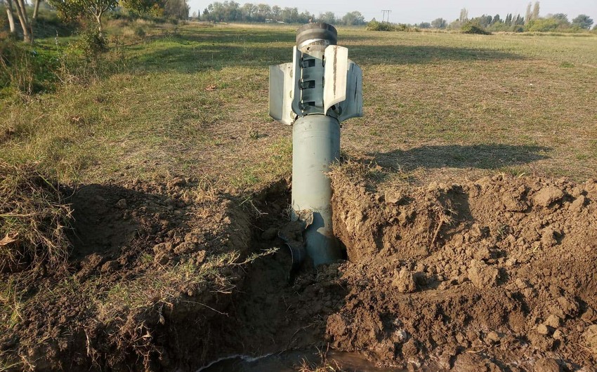 Tərtərə atılan “Smerç” raketi rayonun Buruc kəndinə düşdü