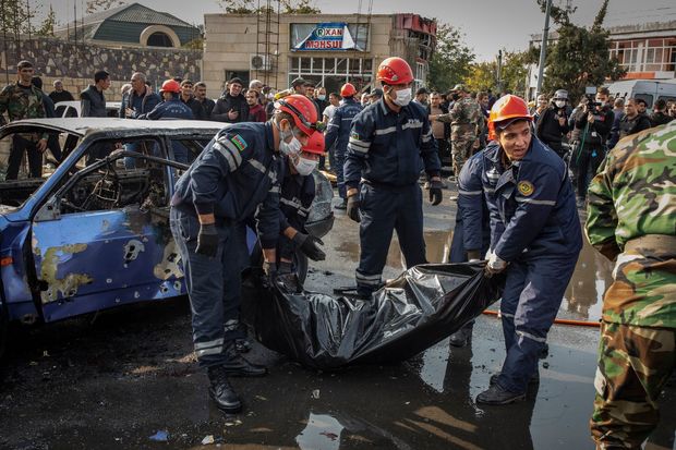 Amerikalı jurnalistlər Bərdədə Ermənistanın raket atəşinə tuş gəldilər