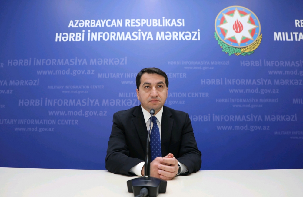  Hikmət Hacıyev: “Danışıqlar prosesi o zaman uğurlu olar ki, normal danışıqlar apara biləcəyiniz tərəf olsun”