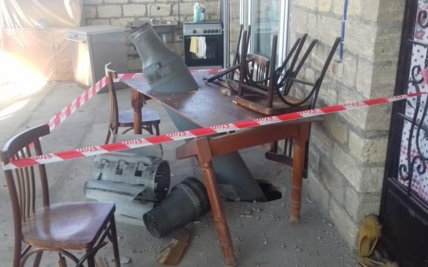 Ermənilər Tərtərin kəndinə “Smerç” raketi atıb
