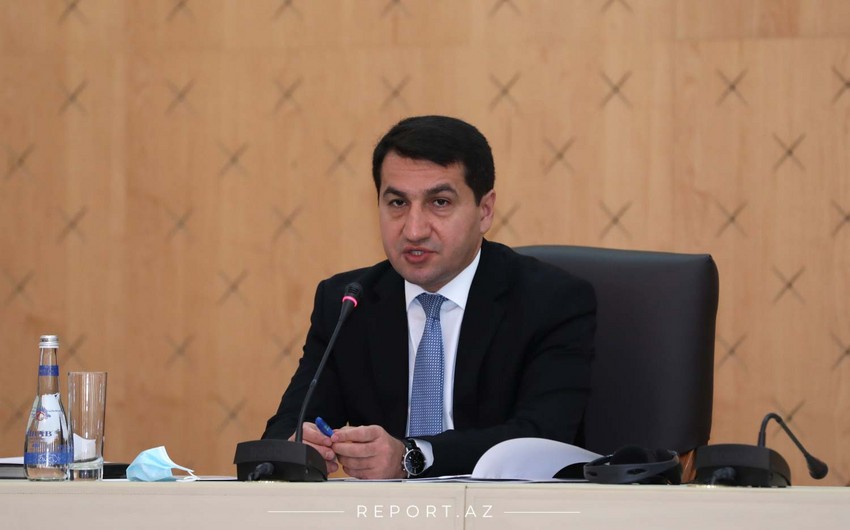 Hikmət Hacıyev: “Düşmənin mövqelərimizə davamlı olaraq atəş açması dözülməzdir”