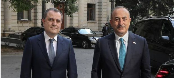 Ceyhun Bayramov Mövlud Çavuşoğlu ilə görüşüb