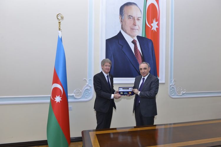 Kamran Əliyev Böyük Britaniyanın səfiri ilə görüşüb - FOTO