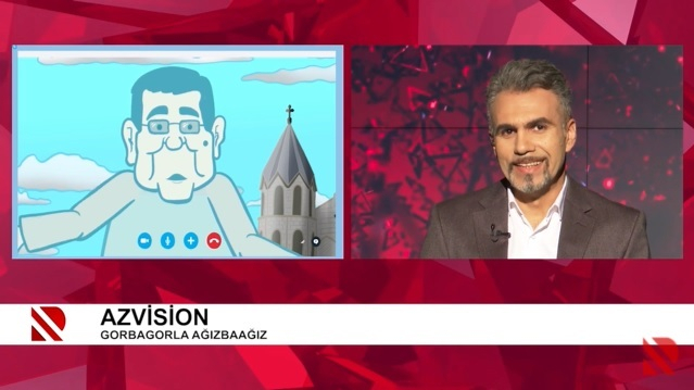 Azərbaycanlı jurnalist Araikin ruhundan müsahibə aldı: Gorbagorla ağızbaağız - VİDEO