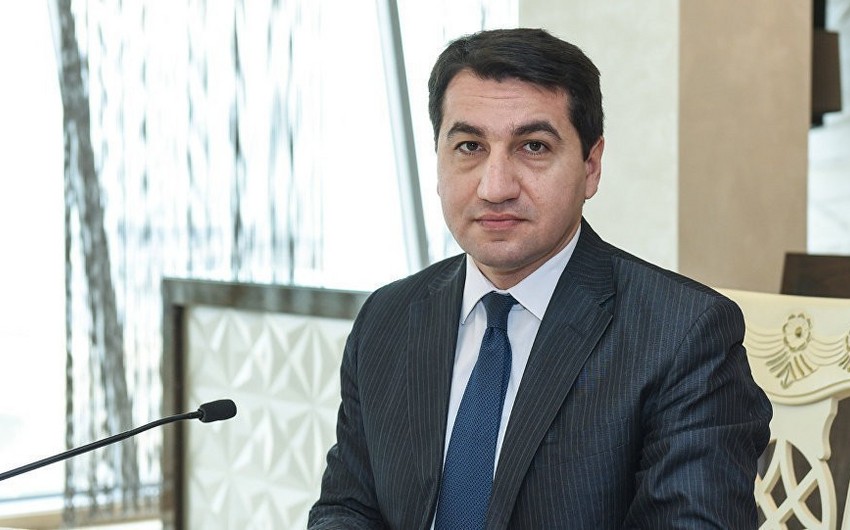 Hikmət Hacıyev erməni terrorunu maliyyələşdirənlərlə bağlı BMT-yə üzv dövlətlərə müraciət etdi - FOTO