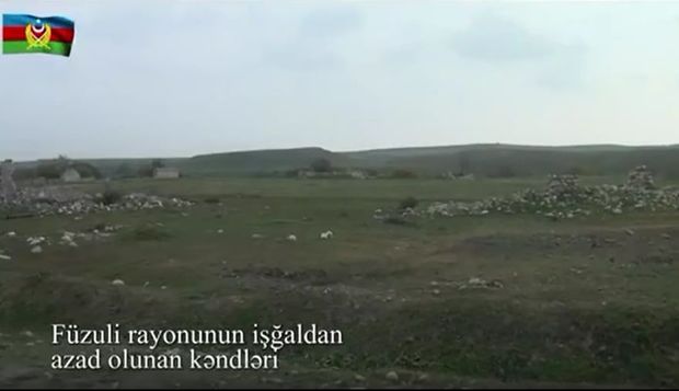 Füzuli rayonunun işğaldan azad olunan kəndlərinin videogörüntüləri- VİDEO
