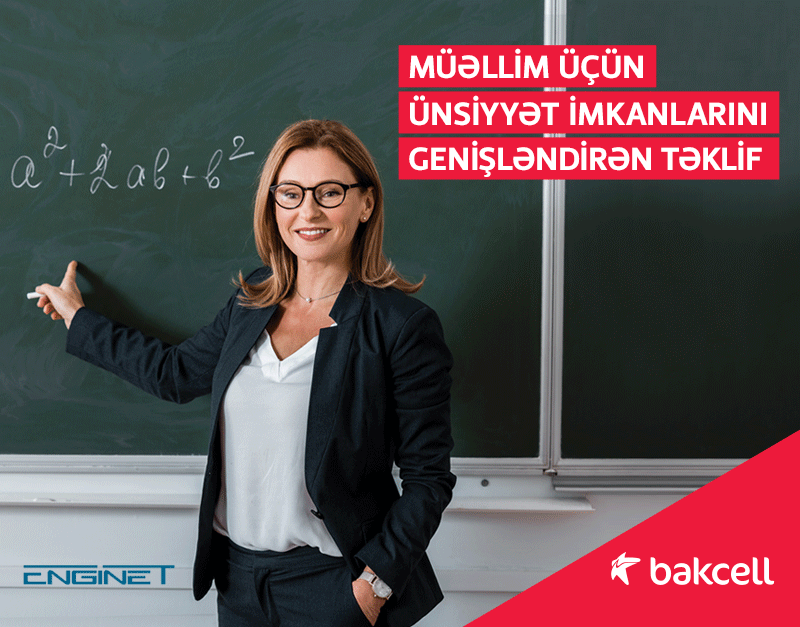 “Bakcell”dən müəllimlər üçün xüsusi tarif