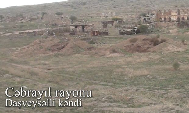 Cəbrayılın işğaldan azad olunan kəndlərinin görüntüləri - VİDEO