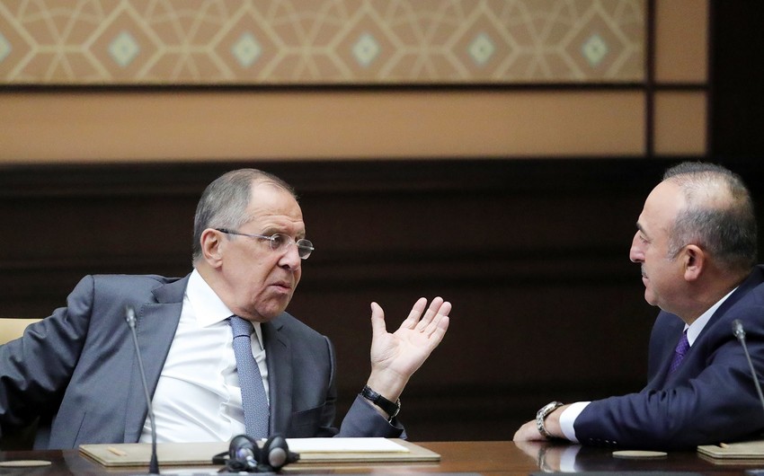 Çavuşoğlu və Lavrov da Dağlıq Qarabağla bağlı fikir mübadiləsi apardılar