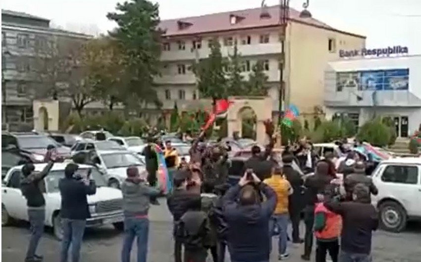 Şuşanın işğalından azad olunmasını qubalılar belə qeyd etdi - VİDEO