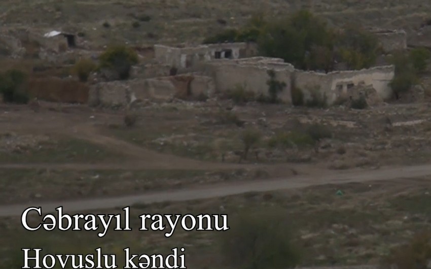 Qubadlı və Cəbrayıl rayonunun kəndlərindən görüntülər - VİDEO