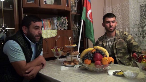 Düşməni öz silahı ilə məhv edən qazilərimiz - VİDEO