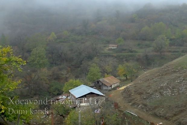 Xocavəndin işğaldan azad olunan Domi kəndindən VİDEOREPORTAJ