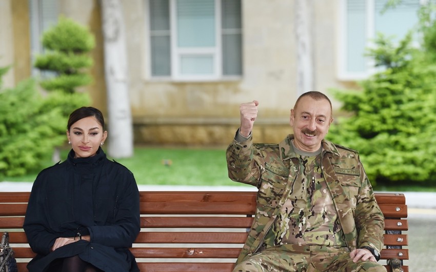 İlham Əliyev və Mehriban Əliyeva işğaldan azad edilmiş Füzuli və Cəbrayıl rayonlarında olublar