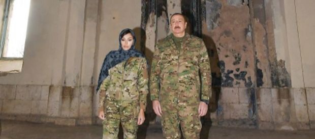İlham Əliyev və Birinci vitse-prezident Mehriban Əliyeva Ağdam məscidində olublar - FOTO-VİDEO