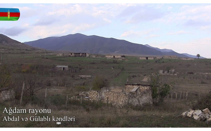 İşğaldan azad olunmuş Abdal və Gülablı kəndlərinin videogörüntüləri yayıldı