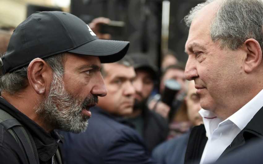Ermənistan prezidenti Paşinyanı istefaya çağırdı