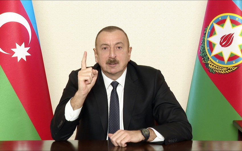 Dövlət başçısı: “Bunlar heç vaxt Qafqaz xalqı olmayıb”