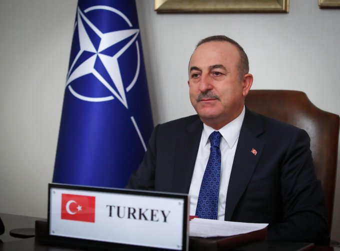 Çavuşoğlu NATO XİN rəhbərləri ilə Qarabağı müzakirə etdi - FOTO