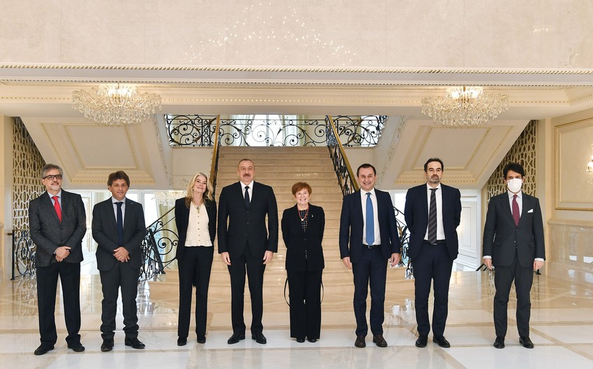 Dövlət başçısı: “İtaliya ilə Azərbaycan arasındakı əlaqələr çox sürətlə inkişaf edir"