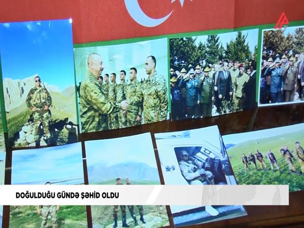 Doğulduğu gündə şəhid olan igidimiz - VİDEO