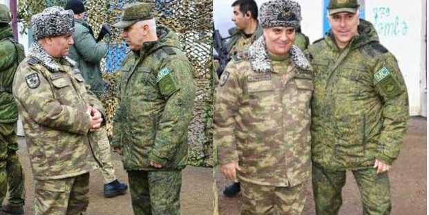 DTX rəisi Qarabağdakı Rusiya sülhməramlılarının rəhbəri ilə görüşdü - FOTO