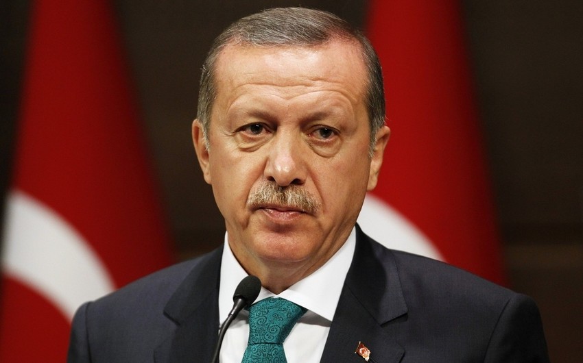 Türkiyə Prezidenti Rəcəb Tayyib Ərdoğanın rəsmi qarşılanma mərasimi olub