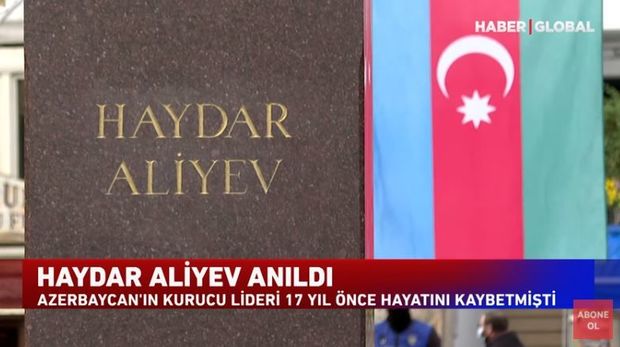 Ümummilli lider Heydər Əliyev İstanbulda yad edildi – VİDEO