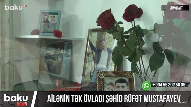 Şəhid anası: “Azad olunmuş torpaqlarda gəzənlər bilsinlər ki, Rüfətimin qanı oradadır”