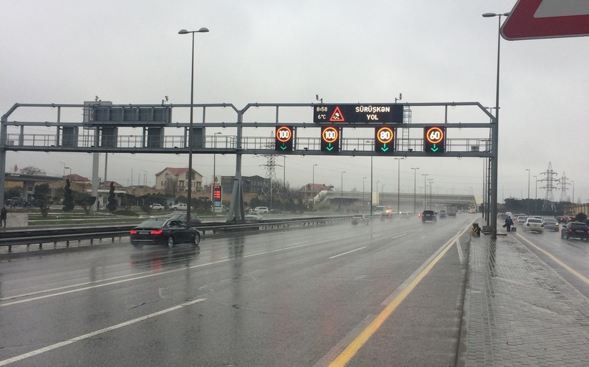 Bakıda bəzi küçələrdə sürət həddi endirildi