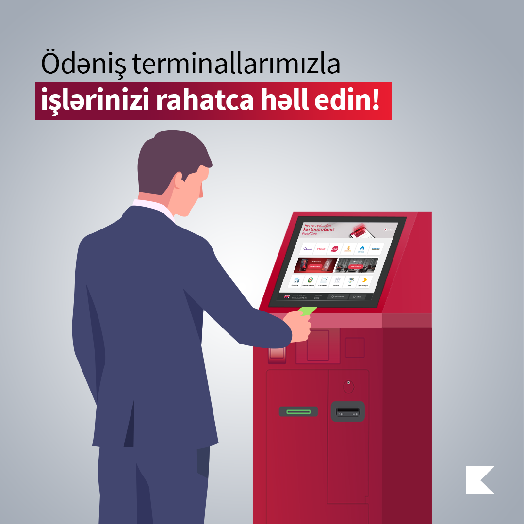 Kapital Bank ölkə üzrə yeni nəsil ödəniş terminalları quraşdırır