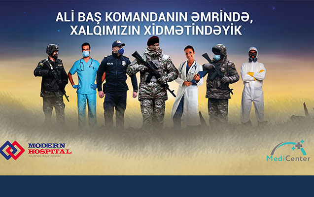 Ali Baş Komandanın əmrində, xalqımızın xidmətindəyik