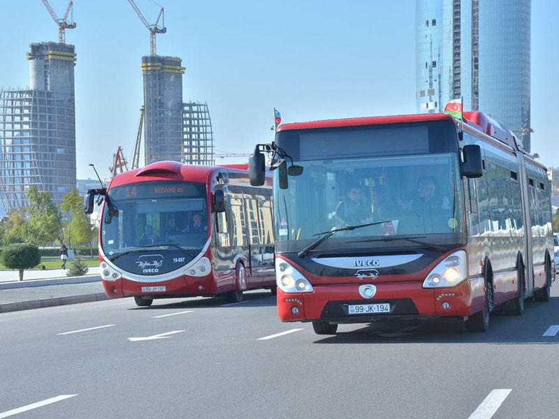 Şənbə və bazar günləri marşrut avtobusları fəaliyyət göstərməyəcək - BNA