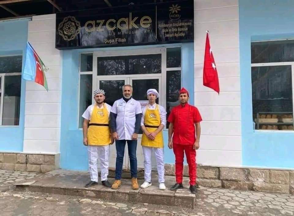 Biznes Qarabağa qayıdır: Şuşada ilk sahibkarlıq subyekti fəaliyyətə başladı - FOTO