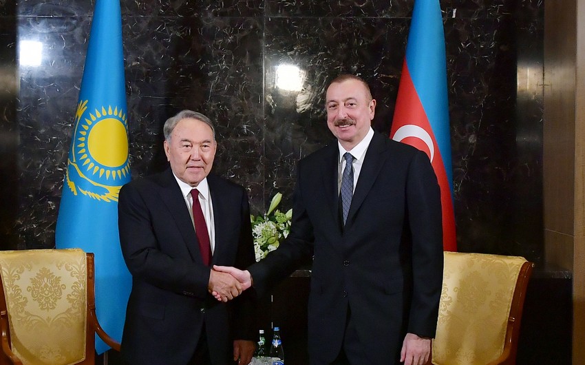 Nazarbayev Əliyevə məktub yazdı: "2020-ci il Sizin üçün Zəfər ili oldu"