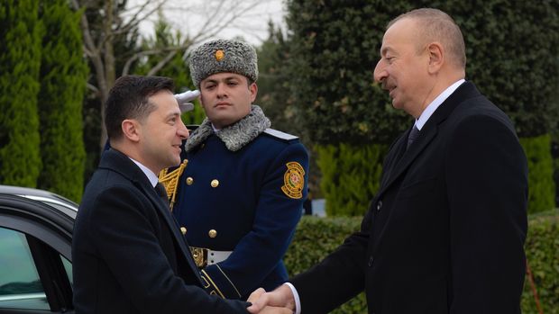 Zelenskidən İlham Əliyevlə bağlı paylaşım