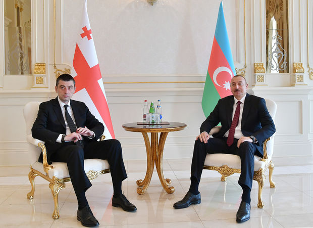 Giorgi Qaxariya İlham Əliyevi təbrik etdi