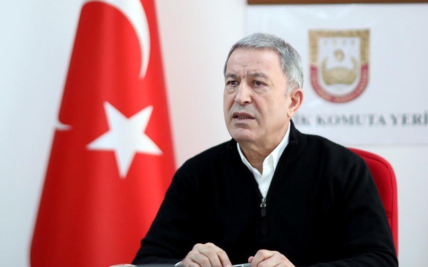 Hulusi Akar: "35 zabitdən ibarət heyət Azərbaycana gedib"