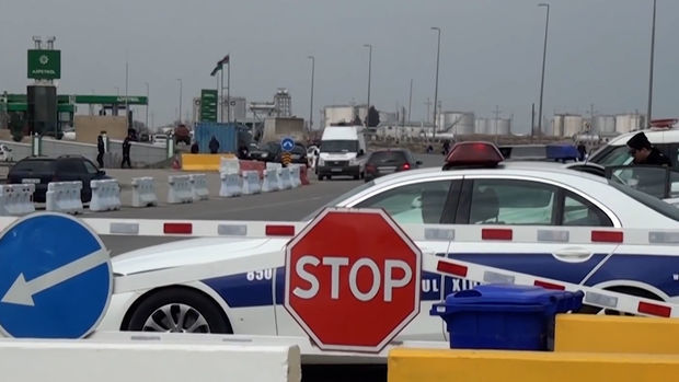 Karantin postundan kənar yollarla keçməyə cəhd göstərənlər saxlanıldı