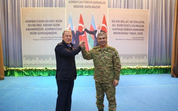 Müdafiə Nazirliyi Hulusi Akarın Azərbaycana səfəri ilə bağlı məlumat yaydı - FOTO