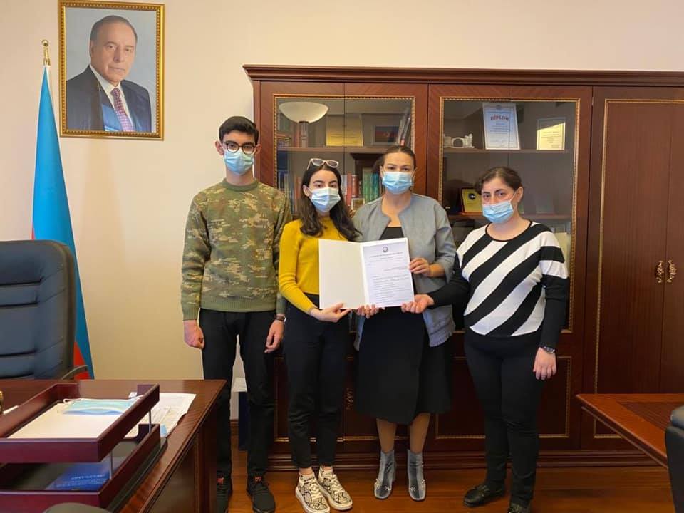 Qənirə Paşayeva Vətən Müharibəsi Qəhrəmanı şəhidimiz Zaur Nudirəliyevin ailəsi ilə görüşdü