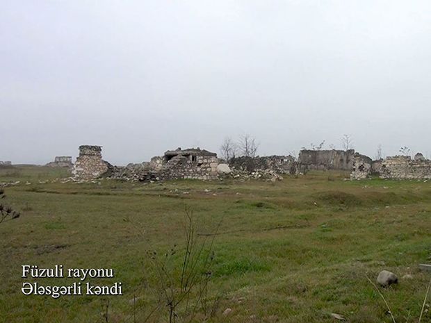Füzulinin Ələsgərli kəndindən görüntülər - VİDEO