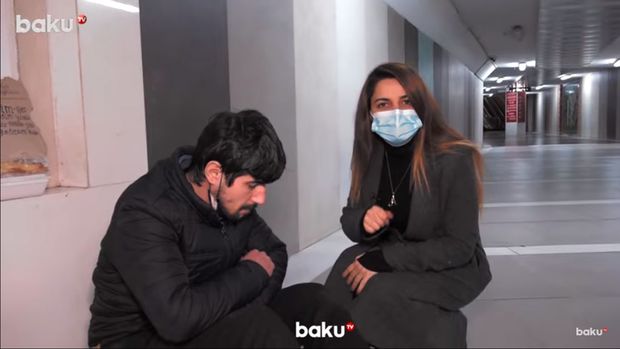 Küçədə yaşayan 25 yaşlı Orxanın həyatı hər kəsi kövrəltdi - VİDEO