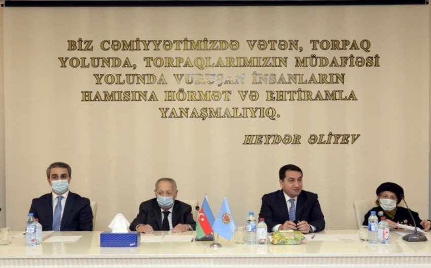 Hikmət Hacıyev: Respublika Veteranlar Təşkilatı qarşısında ciddi vəzifələr dayanır